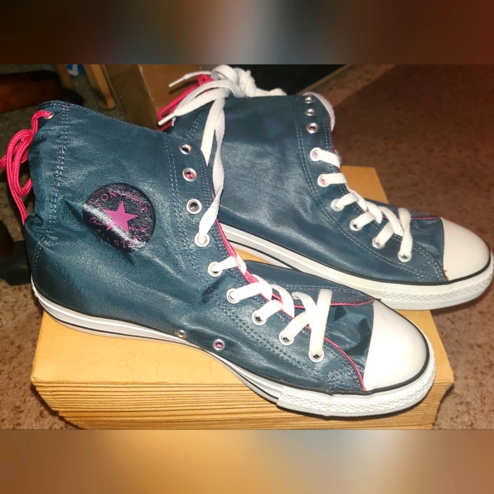 NEW  Women's VINTAGE UNWORN AUTHENTIC CONVERSE Chuck Taylor SLOUCHY HI-Tops